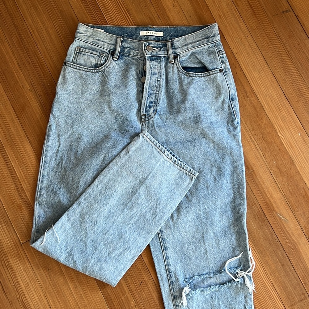 Pacsun High Waist Straight Jeans